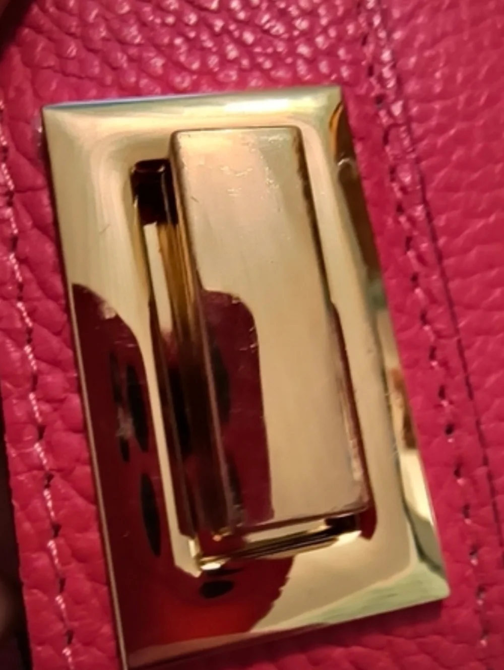 Toro Firenze Italian Double Compartment Leather Pink Bag